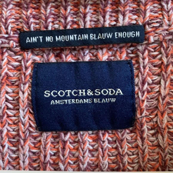 Scotch & Soda - Blauw Series - Woven Sweater - Picture 3 of 3